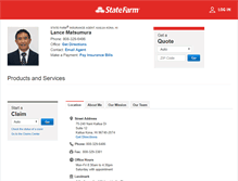 Tablet Screenshot of lancematsumura.com